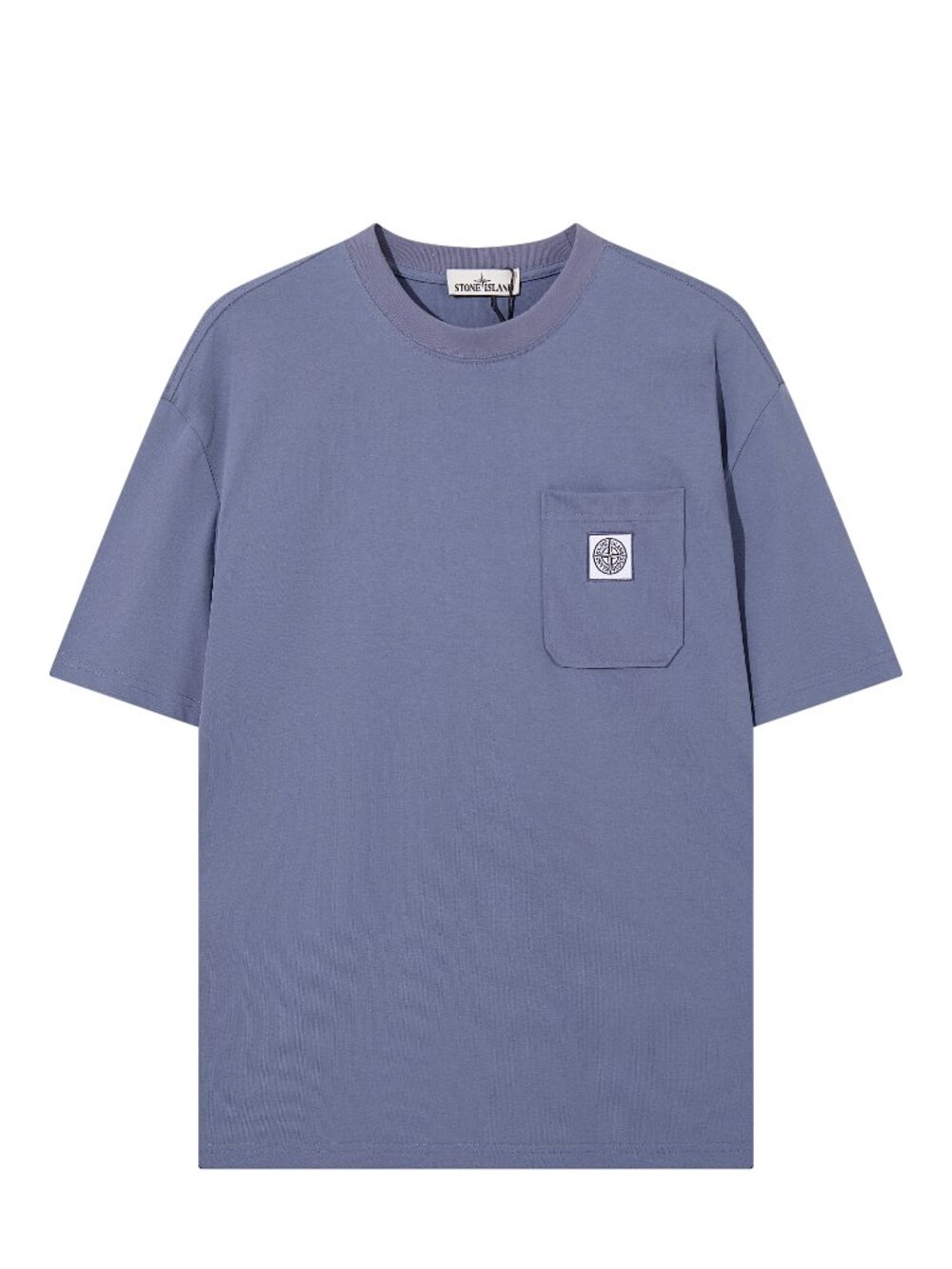 Stone Island Blue Short Sleeve Tee